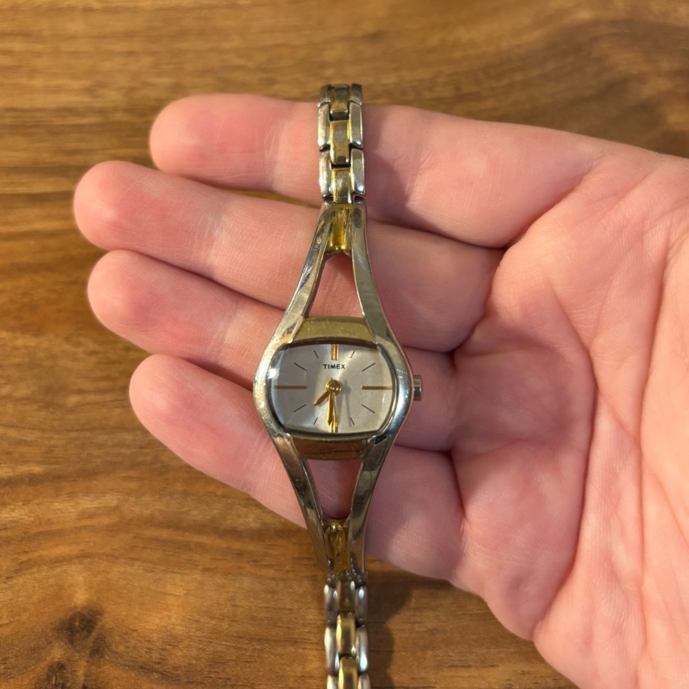 Vintage Timex Two-Tone Women's Watch